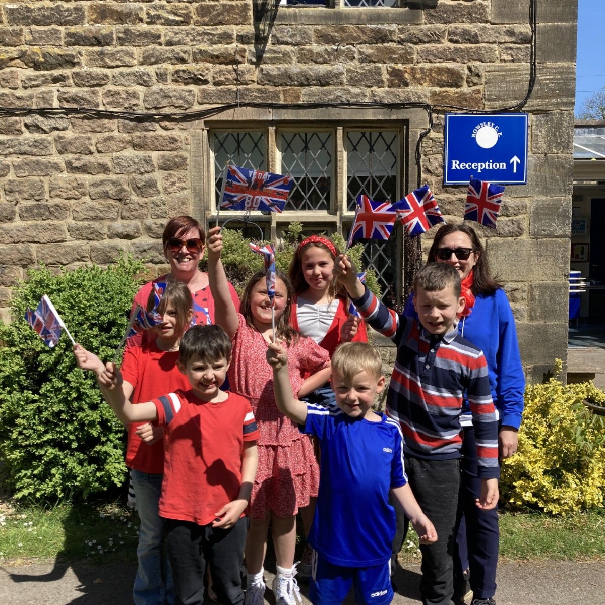 Shale Rowsley Rowsley C of E Primary School - VE Day 80th Anniversary Celebrations